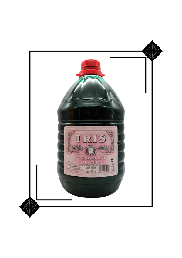 Iris Rojo Garrafa 5 litres 16º