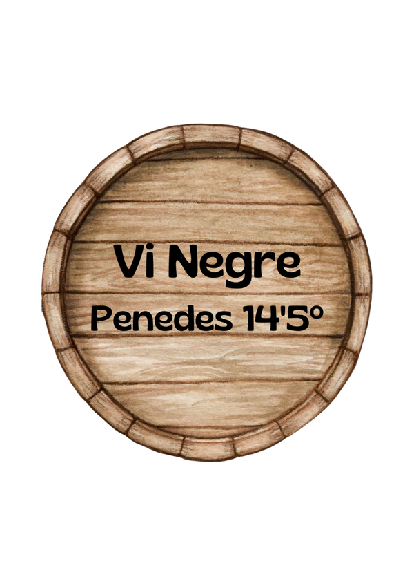 Vi Negre Penedes (Garnatxa/Syrah) 14'5º