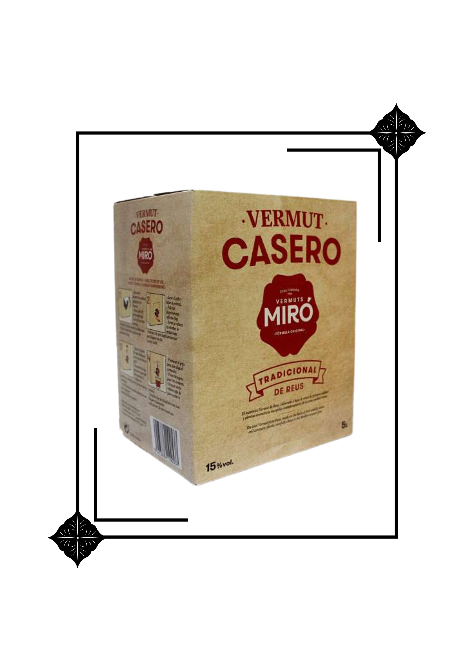 Miro B&B 5 litres 15º