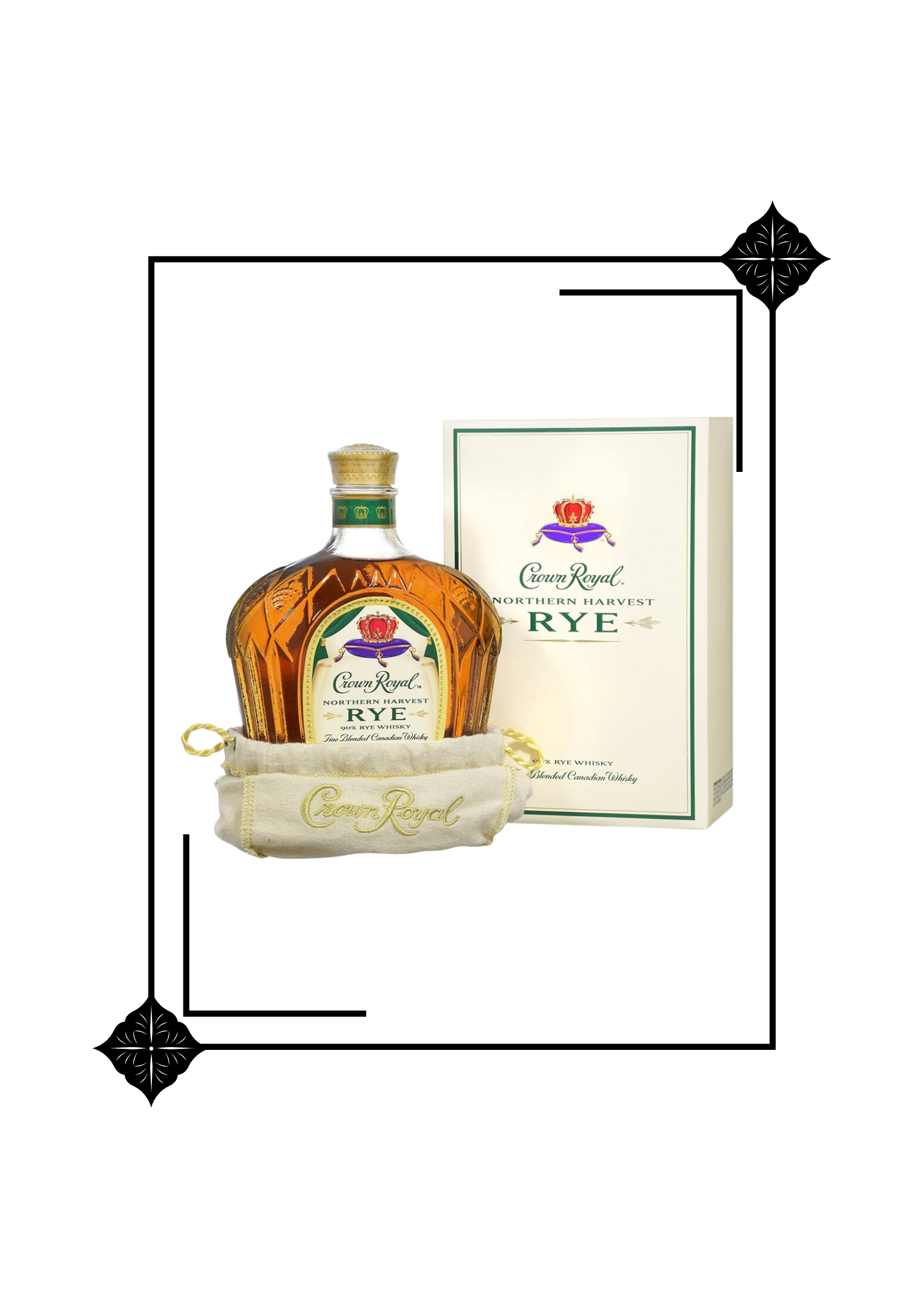 Crown Royal Northern Harvest RYE litre 45º