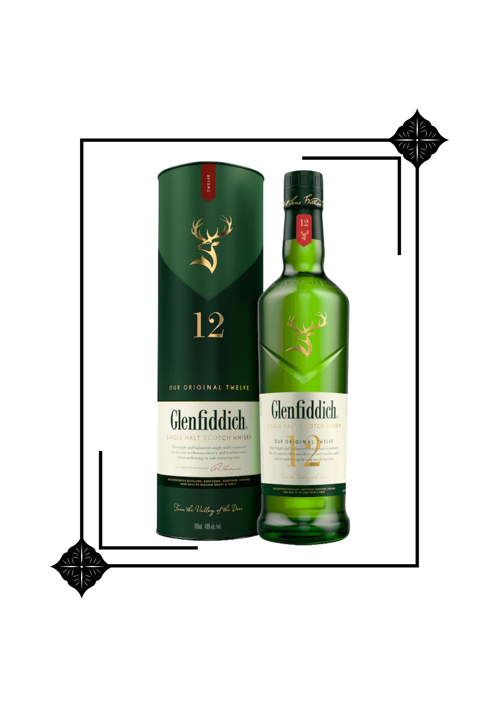 Glenfiddich Malta 12 YO 70 cl 40º