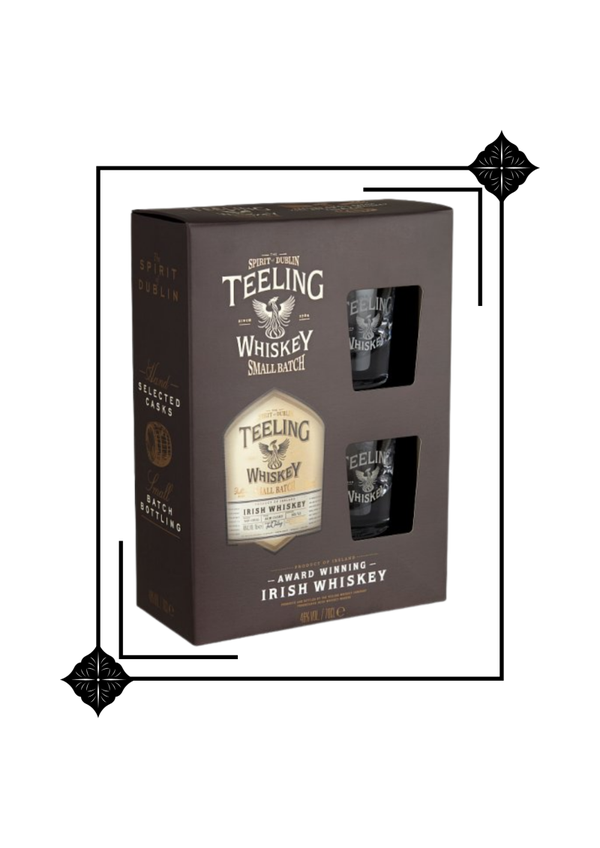 Teeling Small Batch Estuche + 2 glass 46º 70 cl