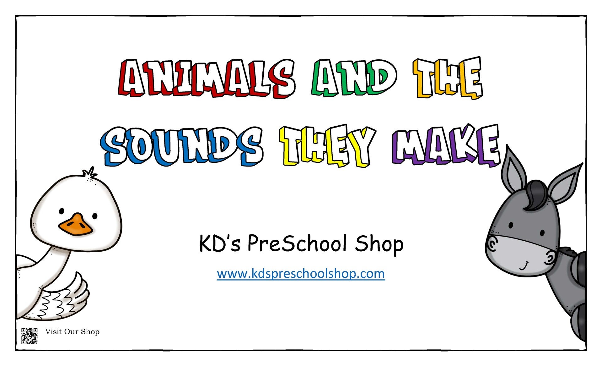 Animals and the Sounds they Make