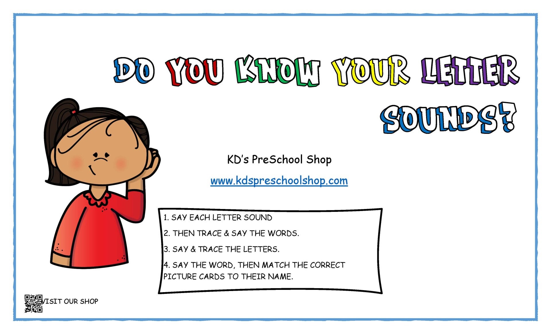 Do You know you Letter Sounds Workbook