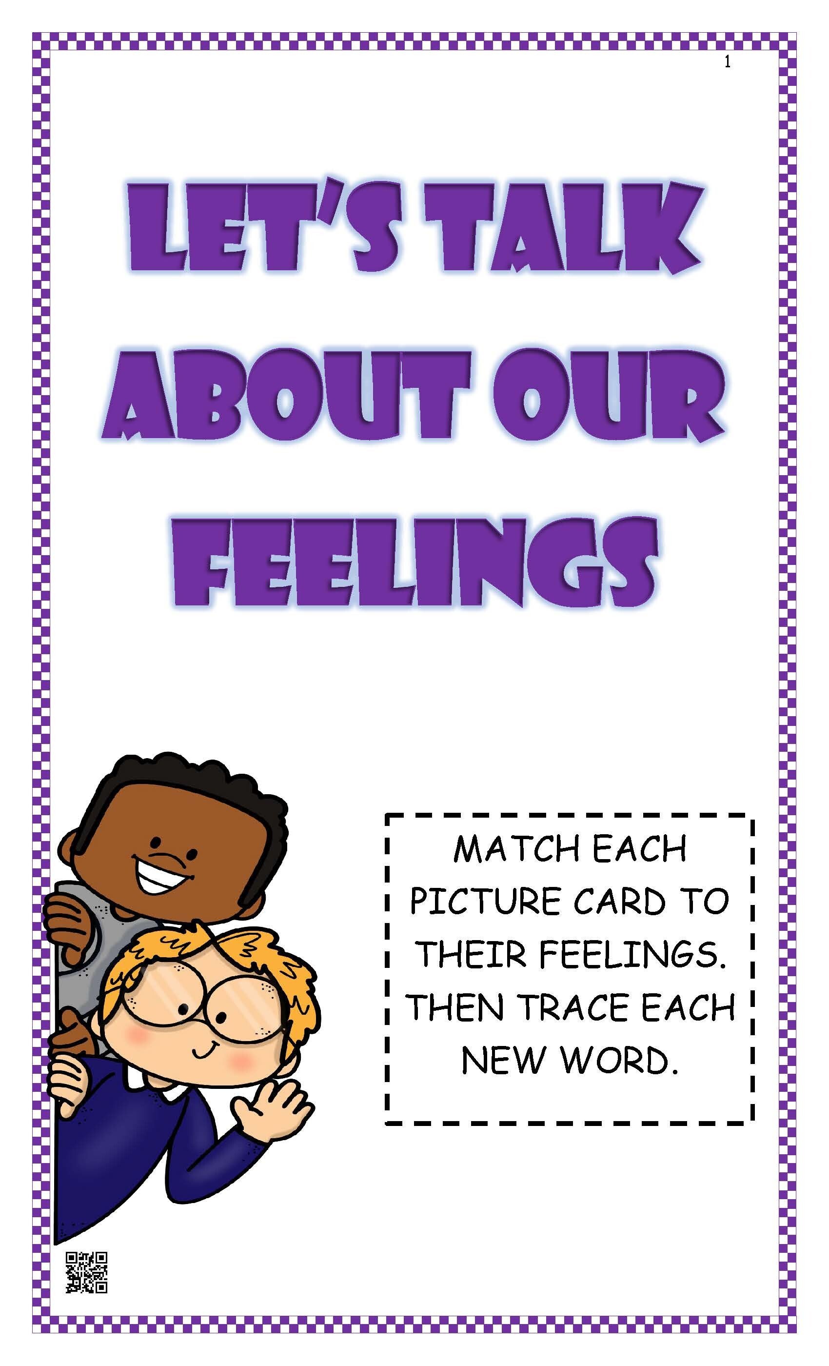 LET'S TALK ABOUT OUR FEELING