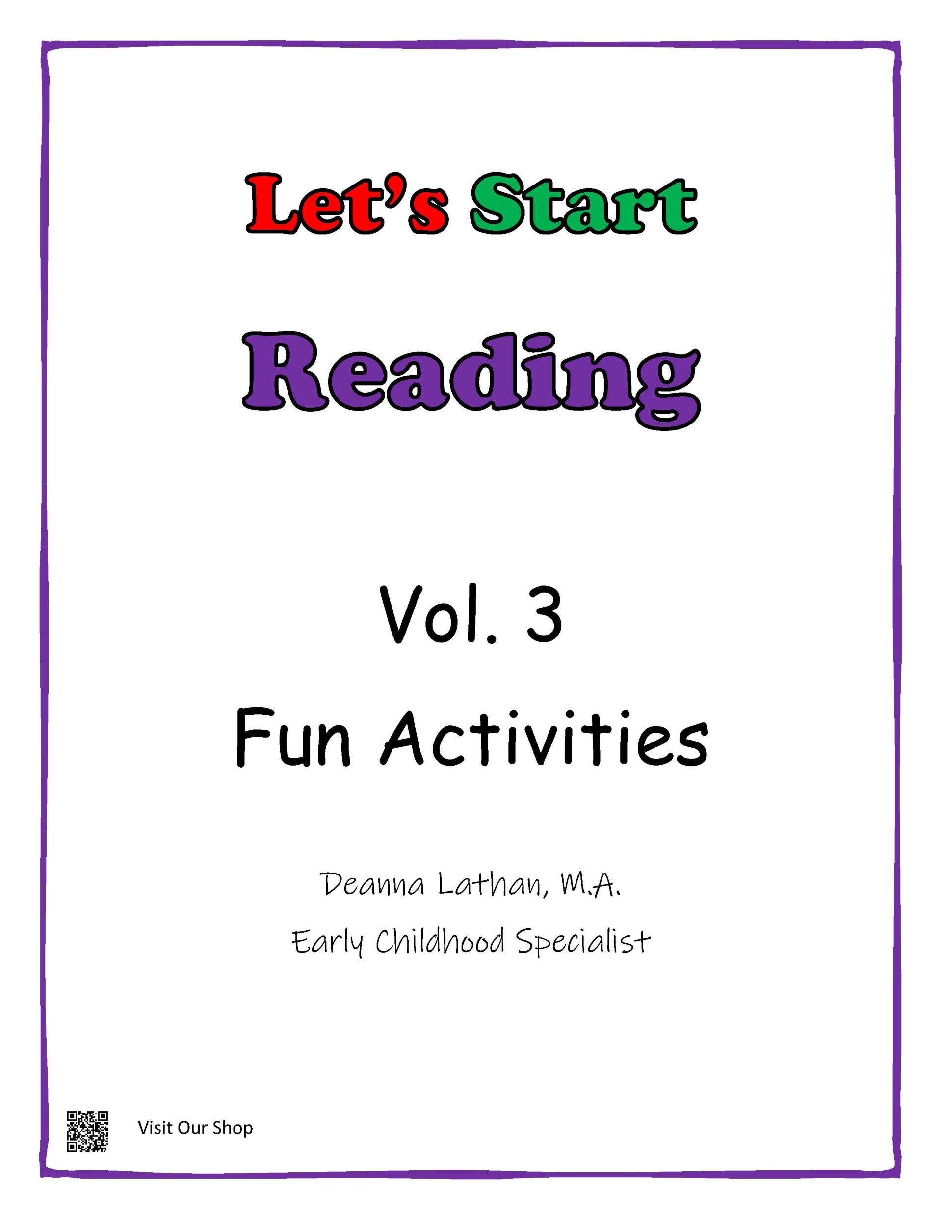 Let's Start Reading #3