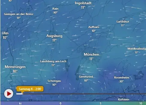 Afbeelding van Windkarte München