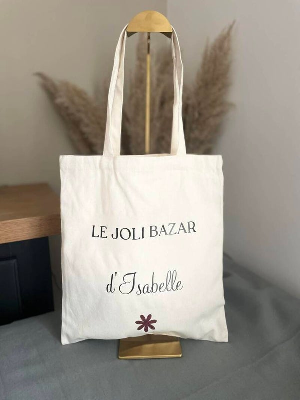 Tote-bag "LE JOLI BAZAR DE"