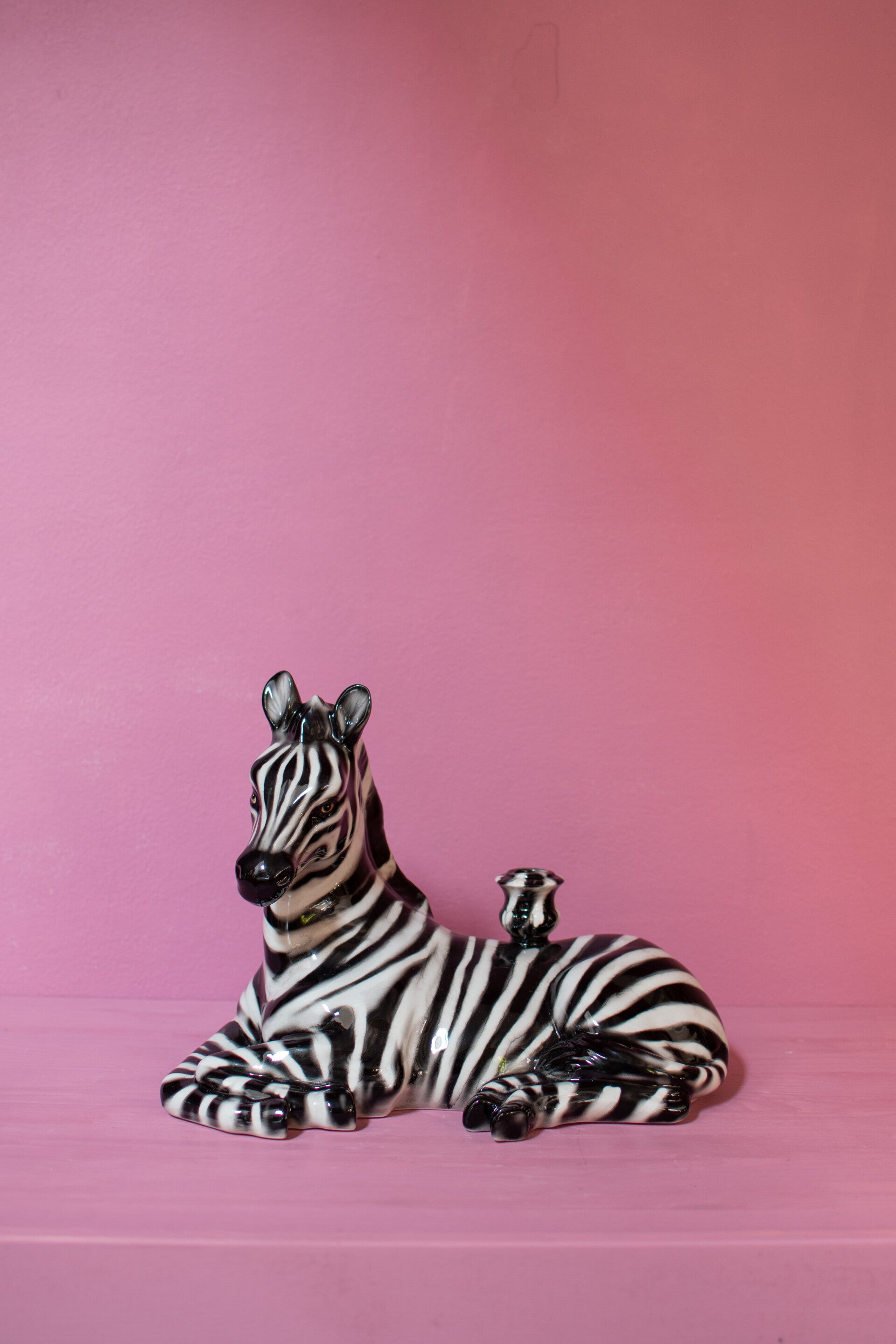 PRE-ORDER Zebra Candleholder Lizzy