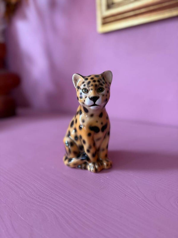 Mini leopard beige