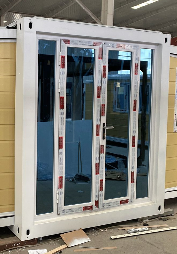 Porte double vitrée spéciale module
