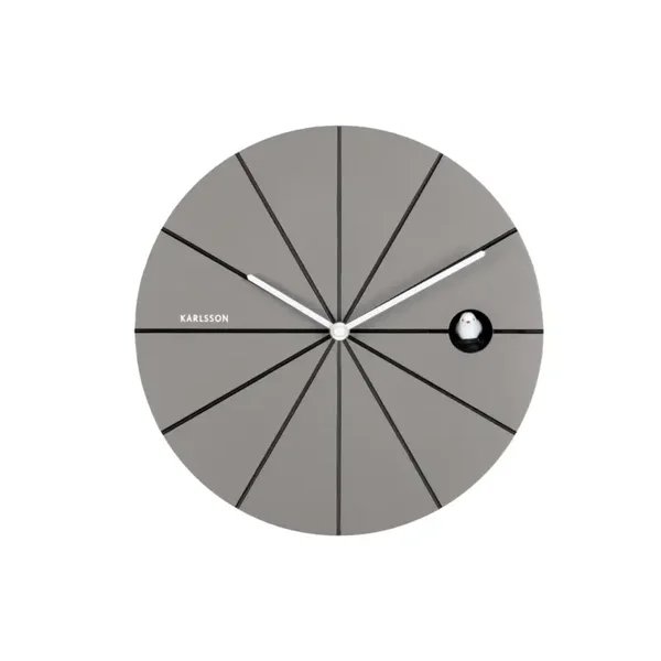 Karlsson Wandklok Destacado Cuckoo - Dark Grey