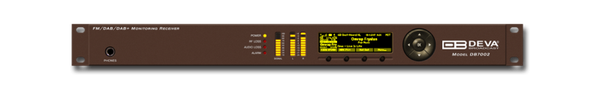 Deva Broadcast DB7002 professionele FM/DAB/DAB+ Monitoring Receiver