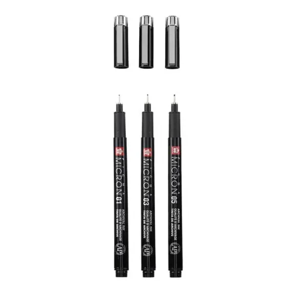 Sakura Micron Black Editon - pack