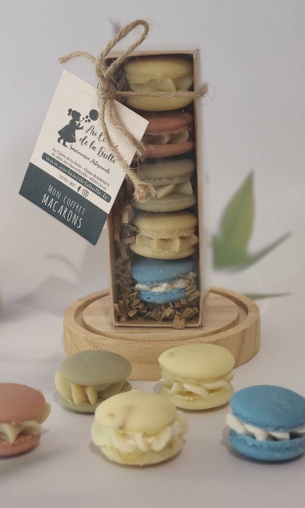 Coffret 5 macarons