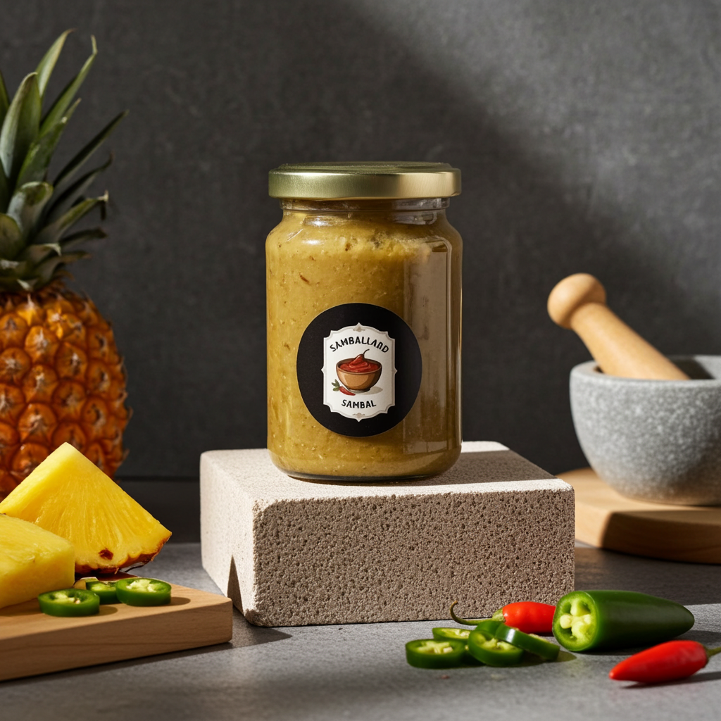 🔥 205 ml Ananas jalapeño sambal