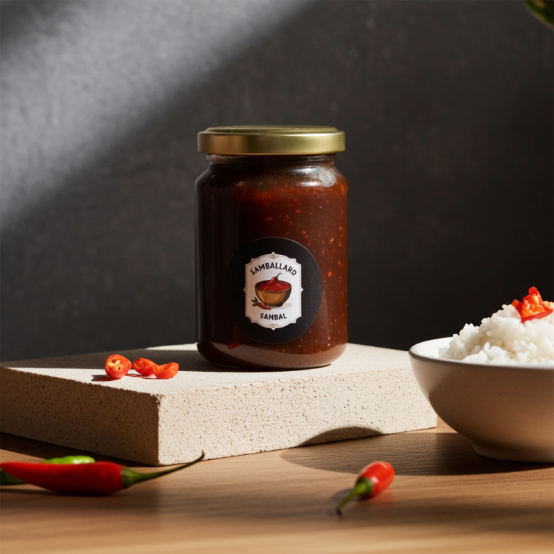 Ketjap garnalen sambal