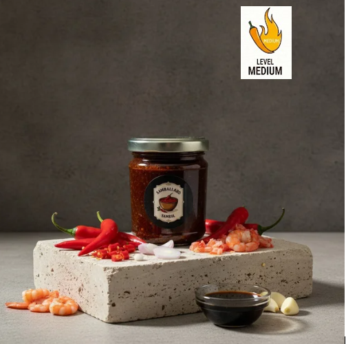 205 ml Ketjap garnalen sambal