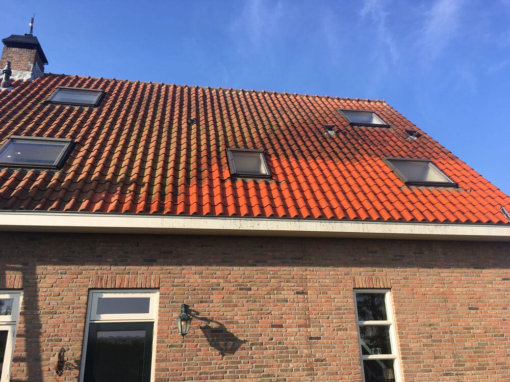 Dakpannen reinigen in Sint-Oedenrode