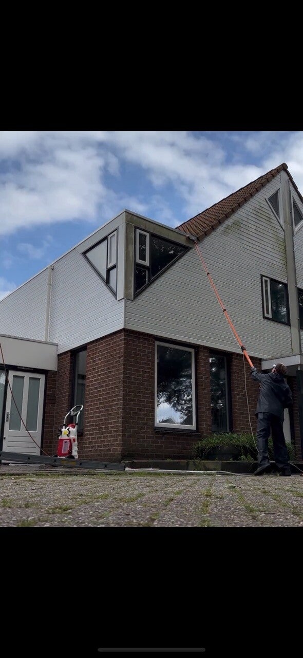 Gevel reinigen in Son en Breugel