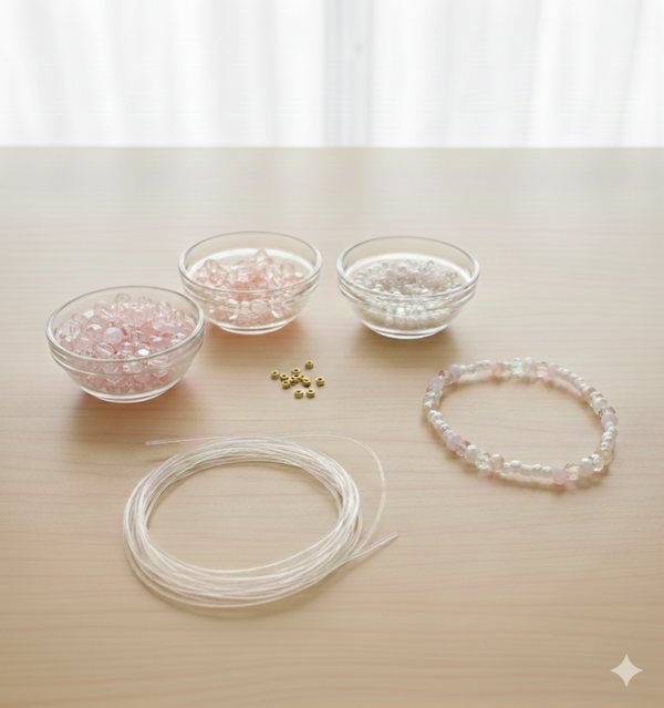 DIY-Set Rosy Bloom