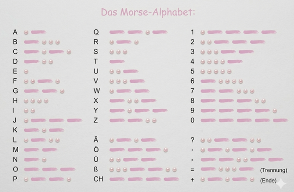 Morse-Code Armband - Kosenamen