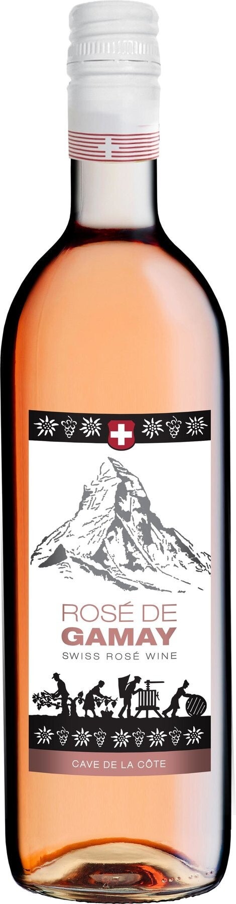 Cave de La Côte Rosé de Gamay Suisse 0,75 l
