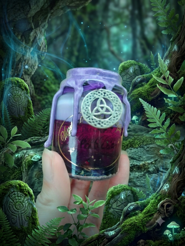 Le Rempart d'Aethelgard – Bougie Rituelle de Haute Protection