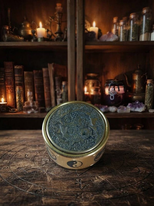 Disque Énergétique & Plaque Tournante Bagua " La Boussole des Royaumes "