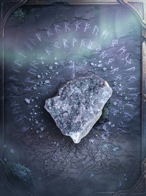 Artefact de Collection - Le "Gisant de Lune" (Lépidolite)