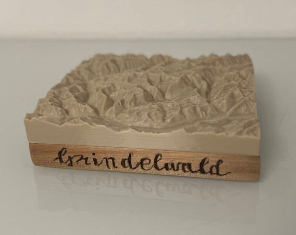 Landschaftsmodell - Schweiz