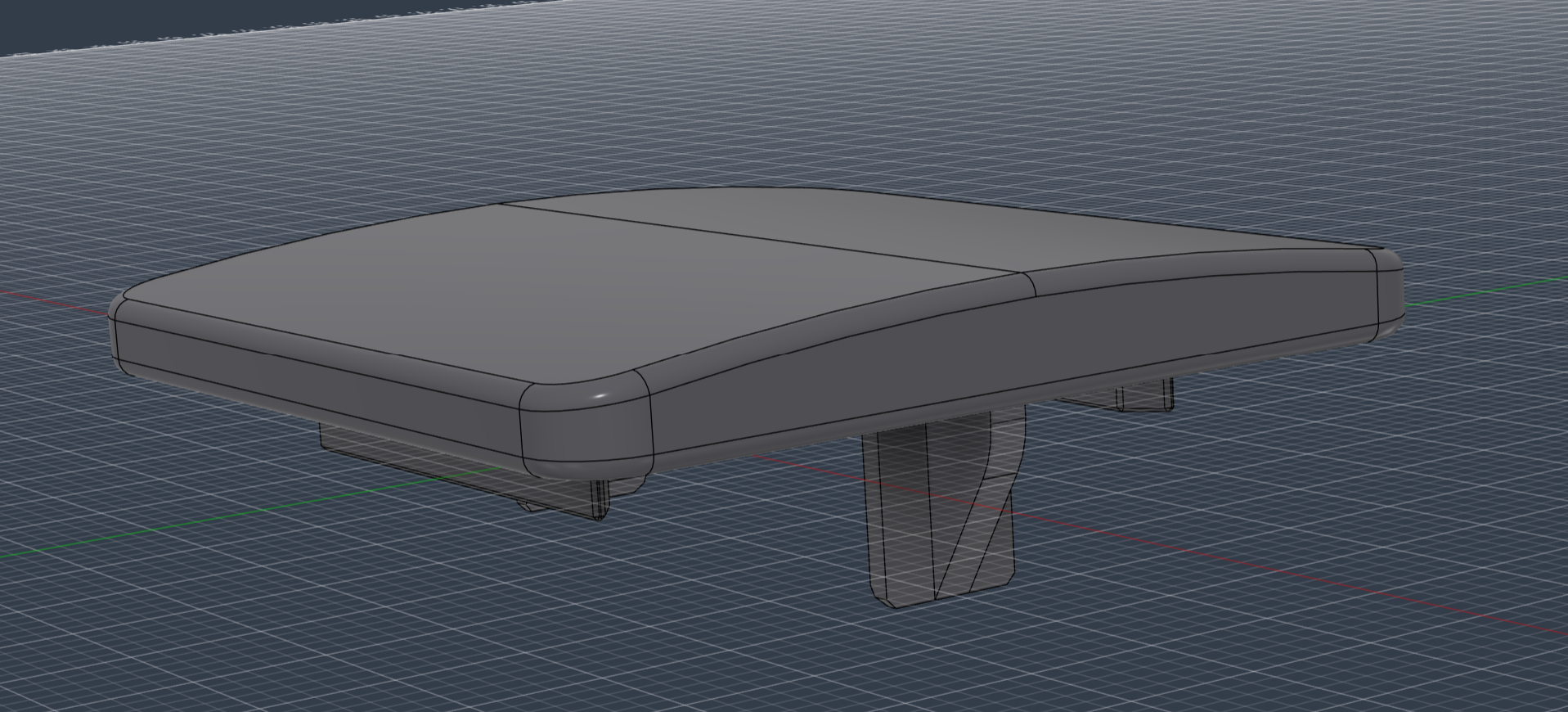 Lichtschalter-Oberteil