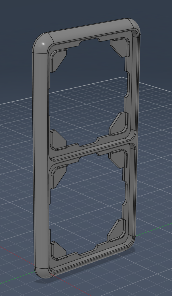 Lichtschalter-Unterteil (2er)