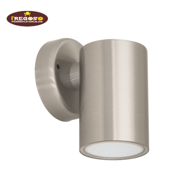 Arbotante satín de LED 5 W de acento 1 spot luz cálida
