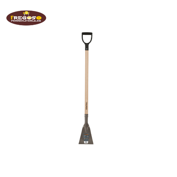 Raspador forjado de 7", puño "Y", mango de 42", Truper