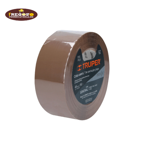 Cinta de empaque 48 mm canela, Truper