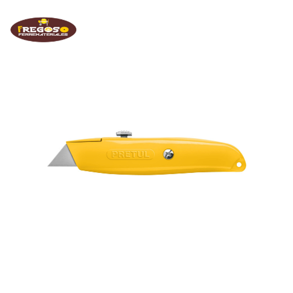 Navaja retráctil 6" cuerpo de aluminio