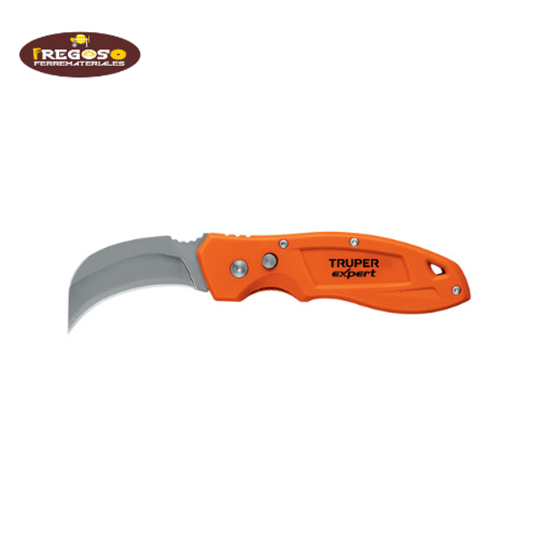 Cuchillo abatible 7" para linóleo con mango de nylon