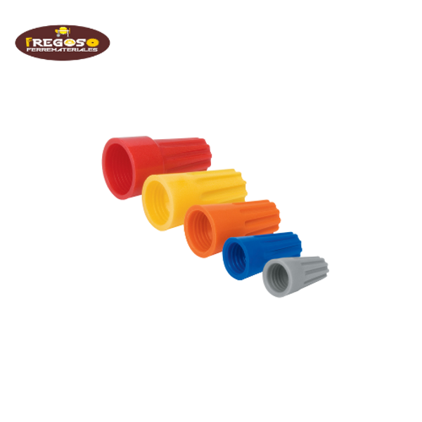 Bolsa con 20 capuchones para cable, calibres surtidos