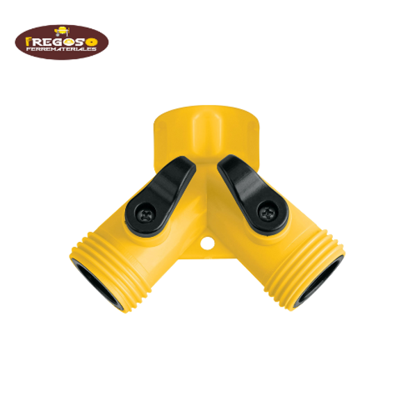 Conector "Y" 3/4" plastico