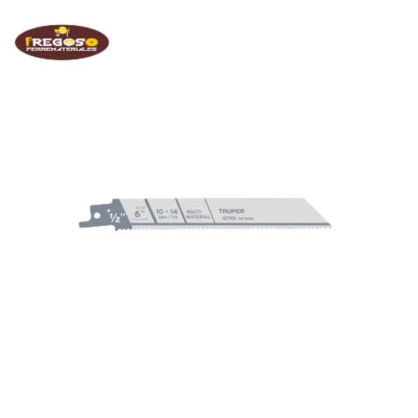 Blíster con 2 seguetas sierra sable 6"