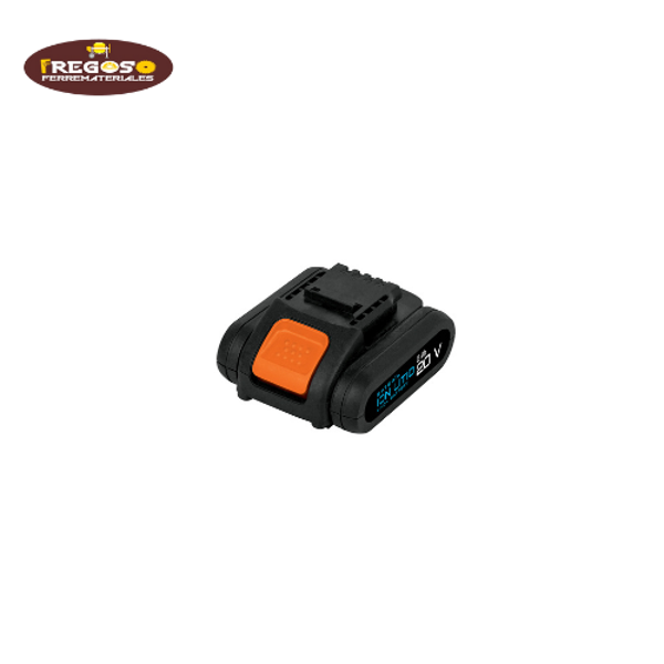 Batería ion litio, 20V, 2 Ah, TRUPER PRO