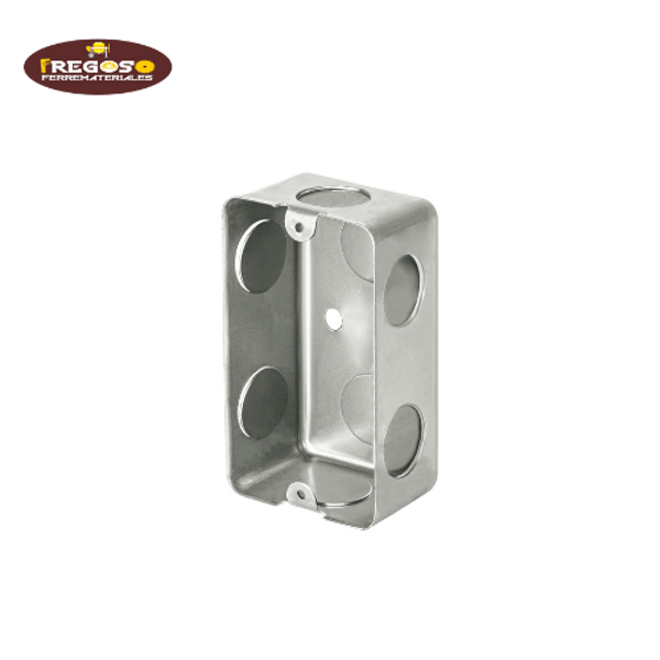 Caja tipo chalupa 2" x 4" económica, Volteck