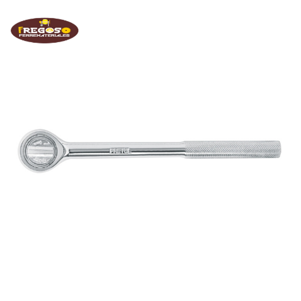 Matraca cuadro 1/2" cabeza redonda