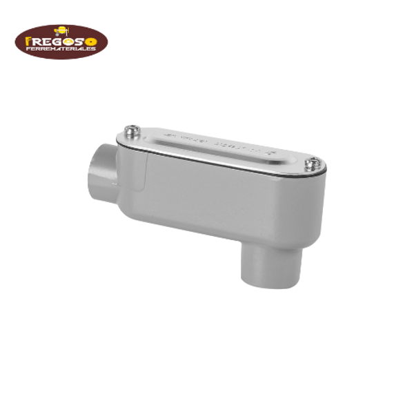 Condulet 1/2" conexión tipo LB, Volteck