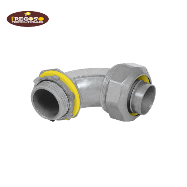 Conectores curvos para tubo liquid tight