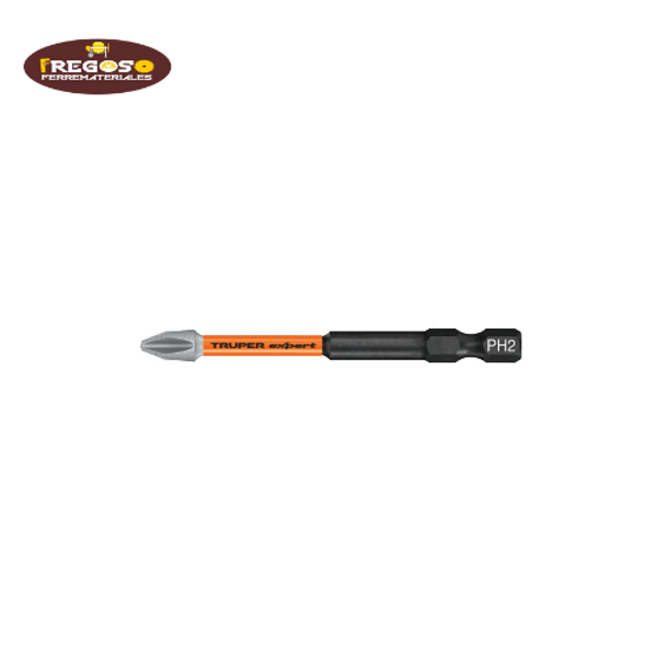 Estuche con 5 puntas de cruz PH2 de impacto largo 3"