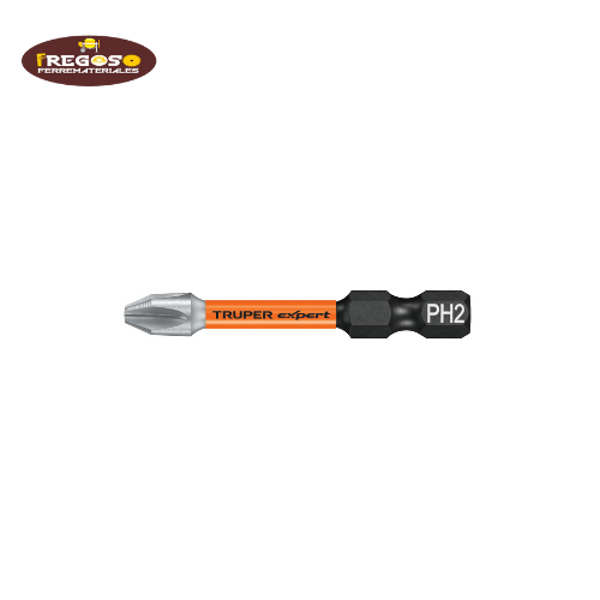 Estuche con 5 puntas de cruz PH2 de impacto largo 2"