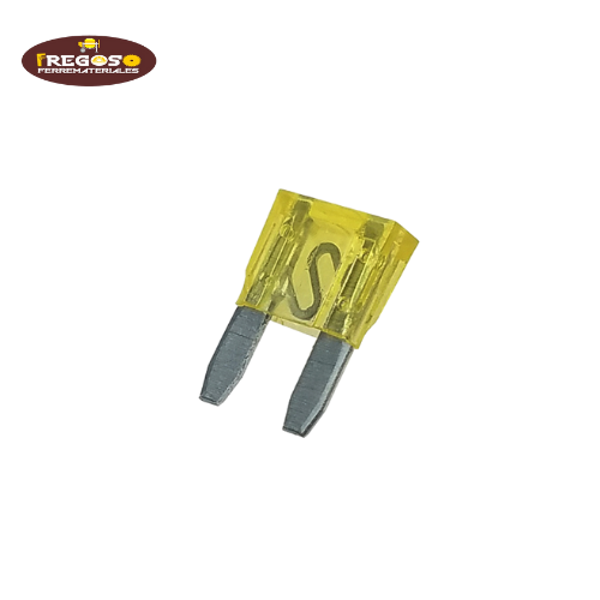 Fusible clavija mini amarillo 20 AMP