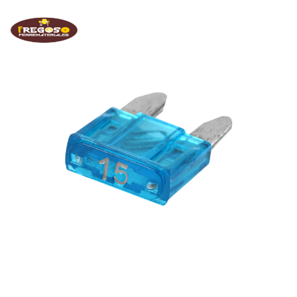 Fusible clavija mini azul 15 AMP